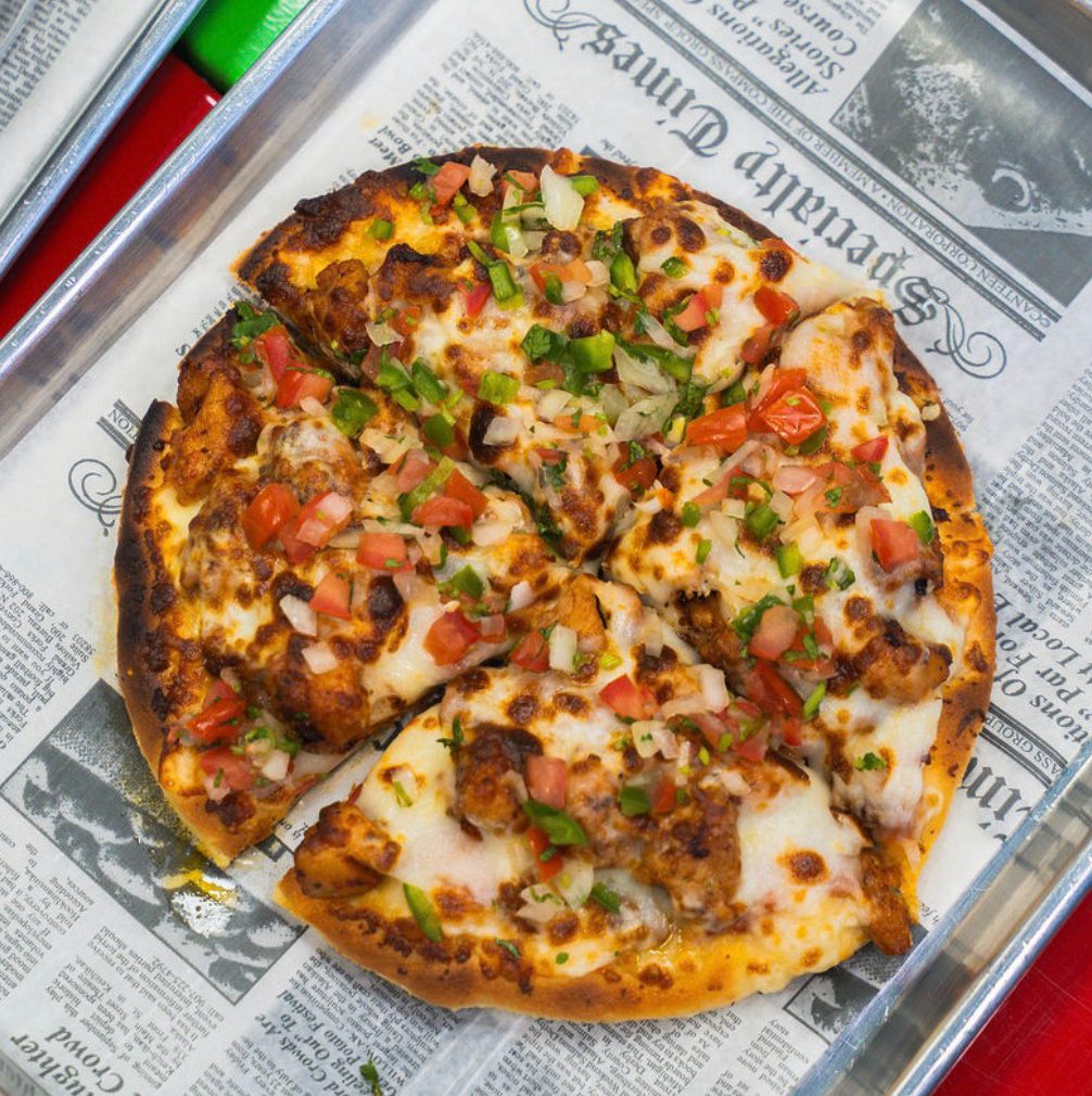 Chicken Mexi Pizza.