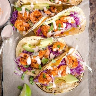 SHRIMP TACOS (1pc)