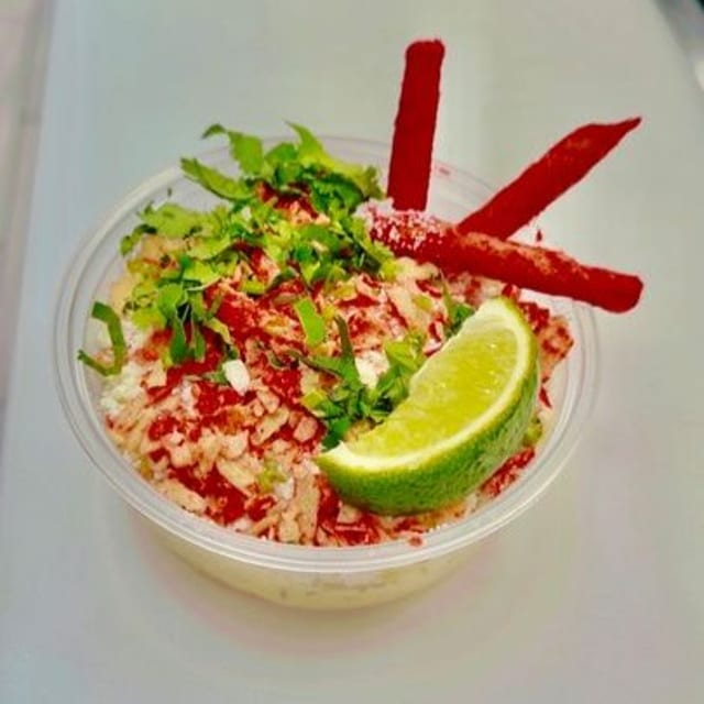 MEXICAN STREET CORN ELOTE WITH TAKKIS.