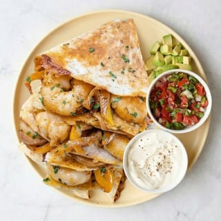 SHRIMP QUESADILLA