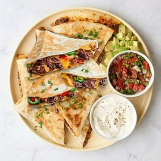 BEEF QUESADILLA