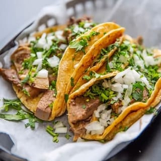 Tacos de Lengua/Beef Tongue (2pc)