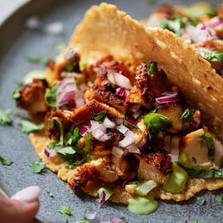 Tacos De Pollo Al Paster/Chicken Tacos (1pc)