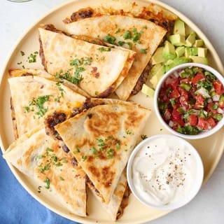Black Bean Quesadilla