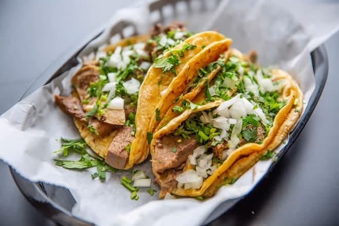 BEEF TONGUE TACOS (2pc).