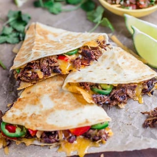 BEEF QUESADILLA