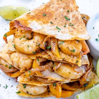 SHRIMP QUESADILLA