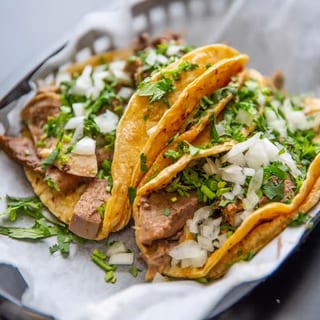 BEEF TONGUE TACOS (2pc)